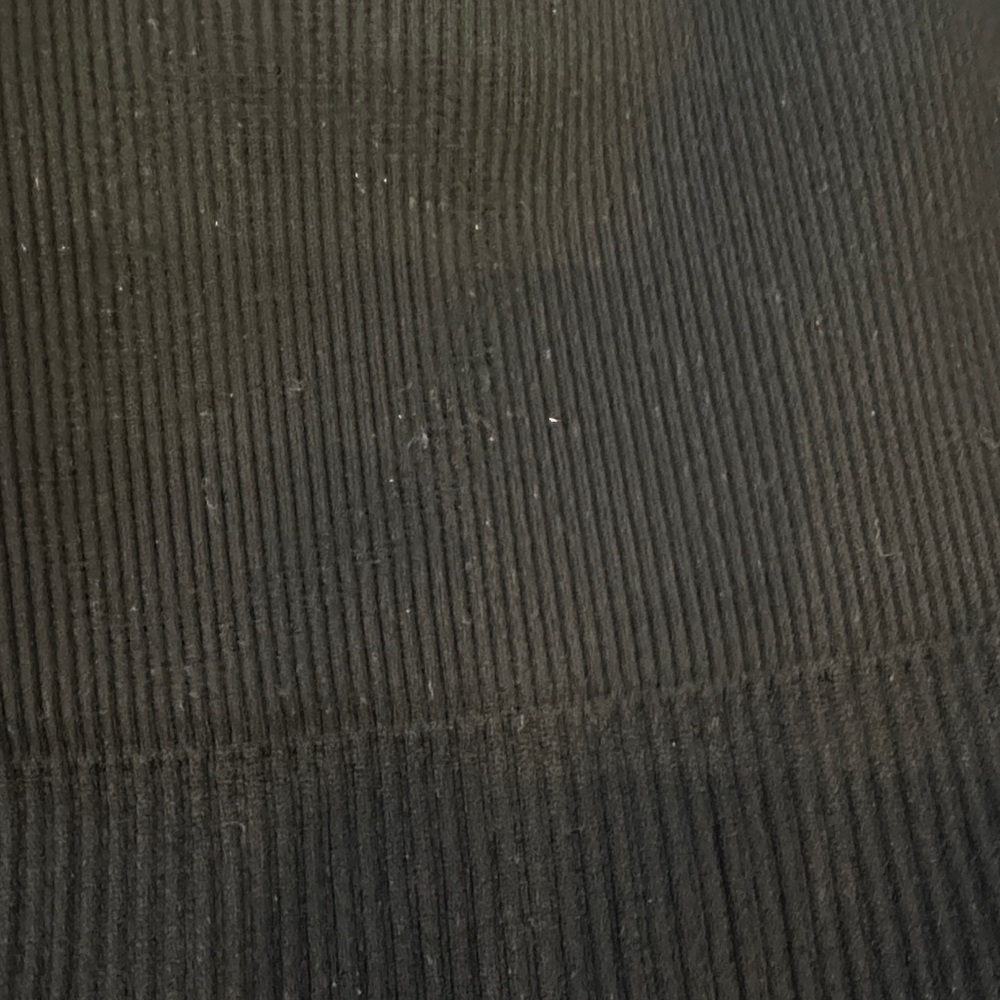 Black Ribbed athletic set - Picture 2 of 4